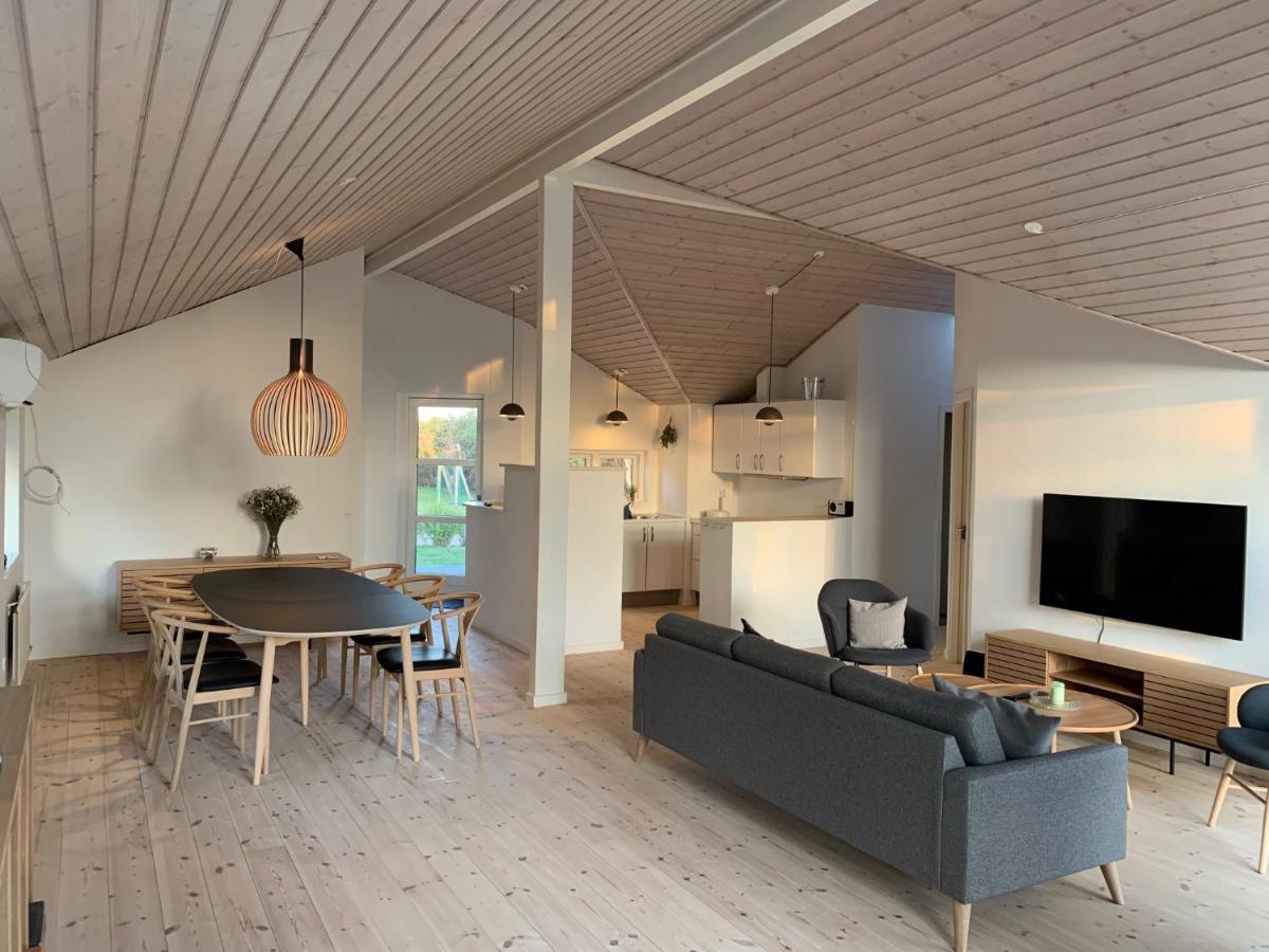 Moderne Sommerhus, 8 Senge, 250 Mtr Til Sandstrand 슬라겔스 외부 사진
