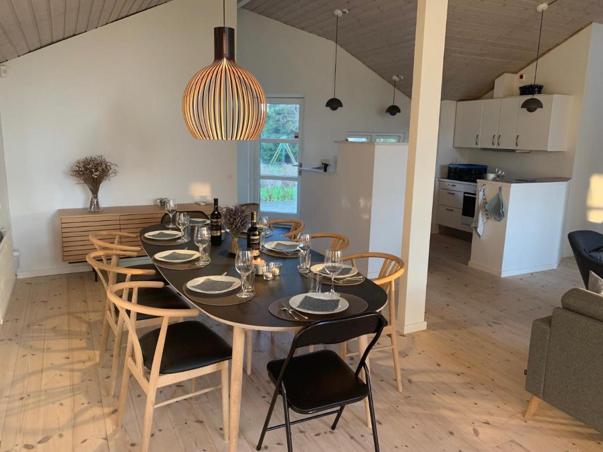 Moderne Sommerhus, 8 Senge, 250 Mtr Til Sandstrand 슬라겔스 외부 사진