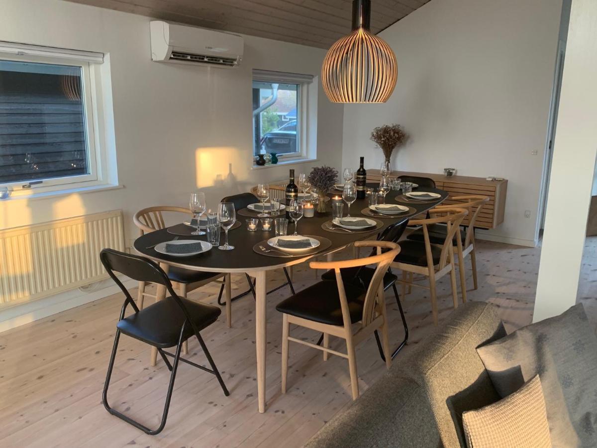 Moderne Sommerhus, 8 Senge, 250 Mtr Til Sandstrand 슬라겔스 외부 사진